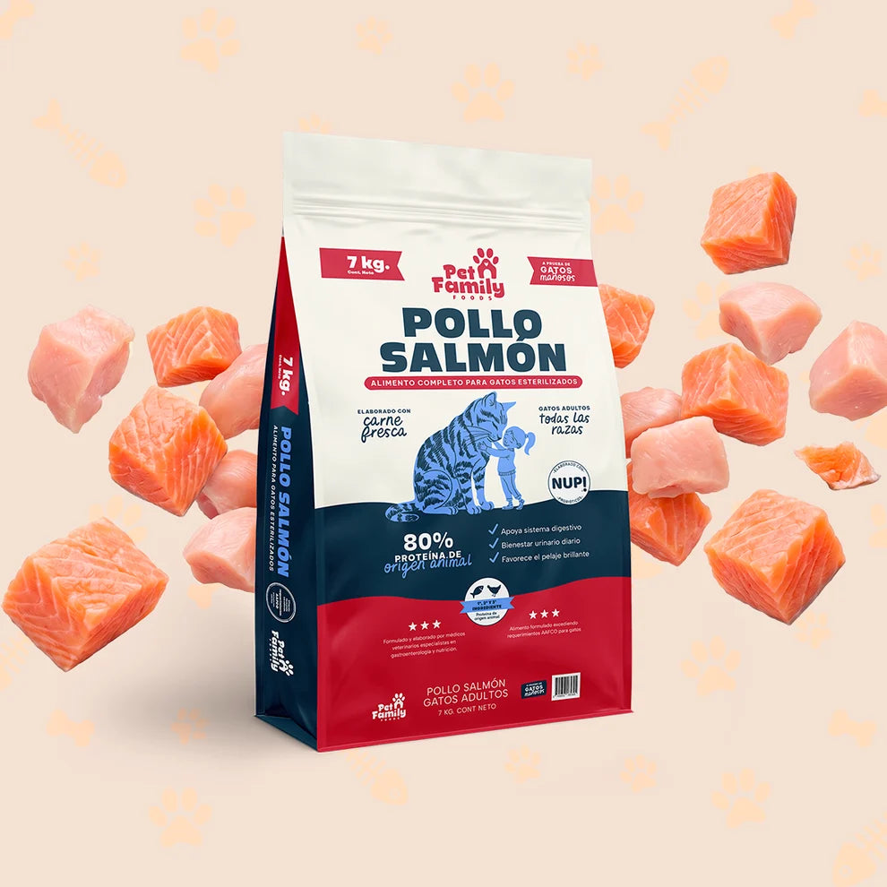 PetFamily Foods Gato Pollo-Salmón