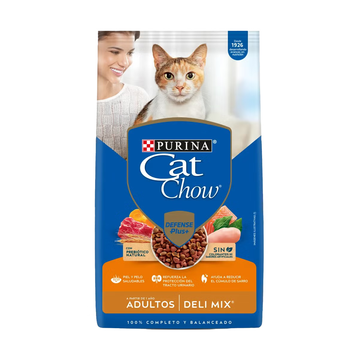 Cat Chow Delimix Adultos con Defense Plus