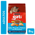Gati sabor pescado y salmón a la primavera