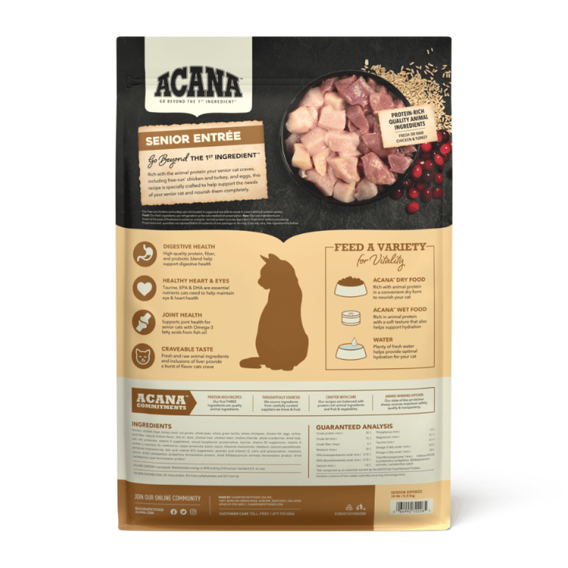 Acana Senior Entrée Gatos