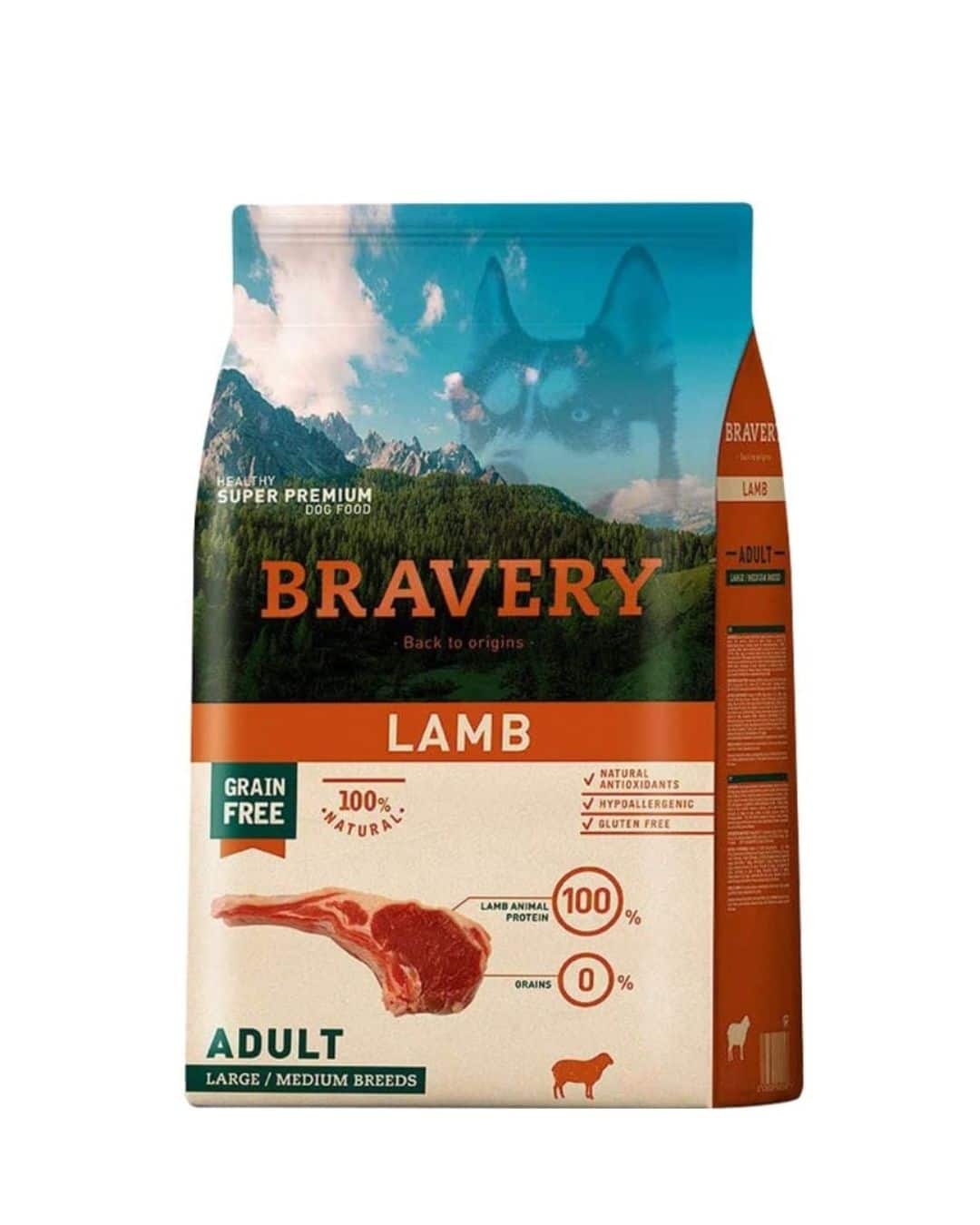 Bravery Perro Adulto Cordero