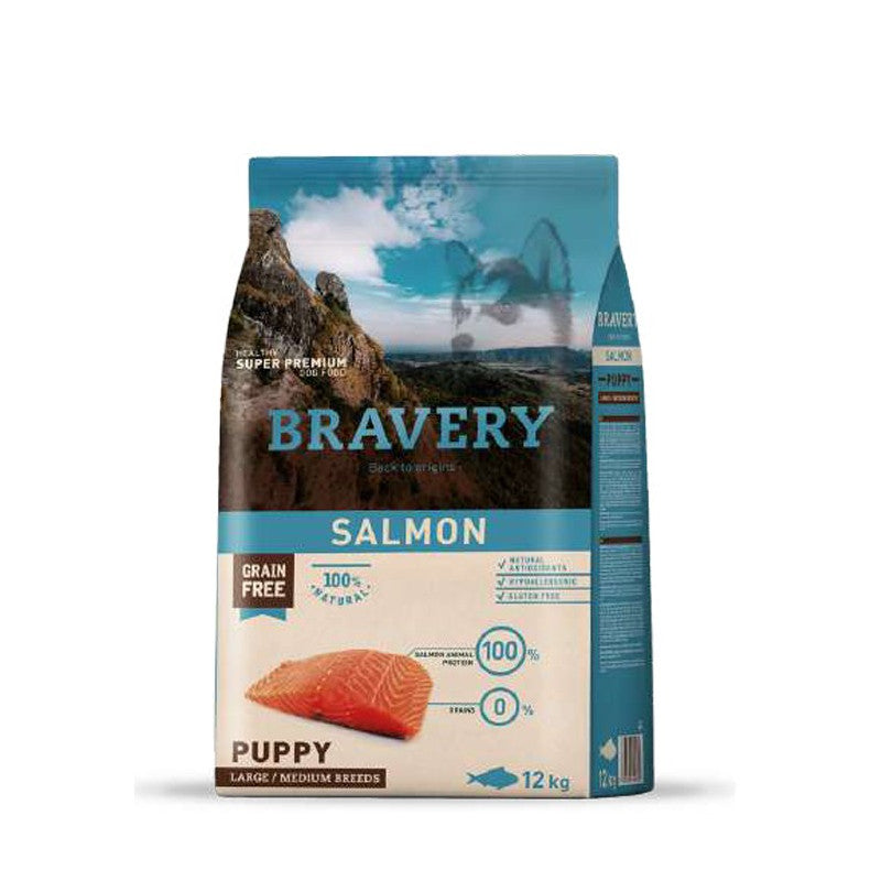 Bravery Puppy Salmón Medium & Large Breeds