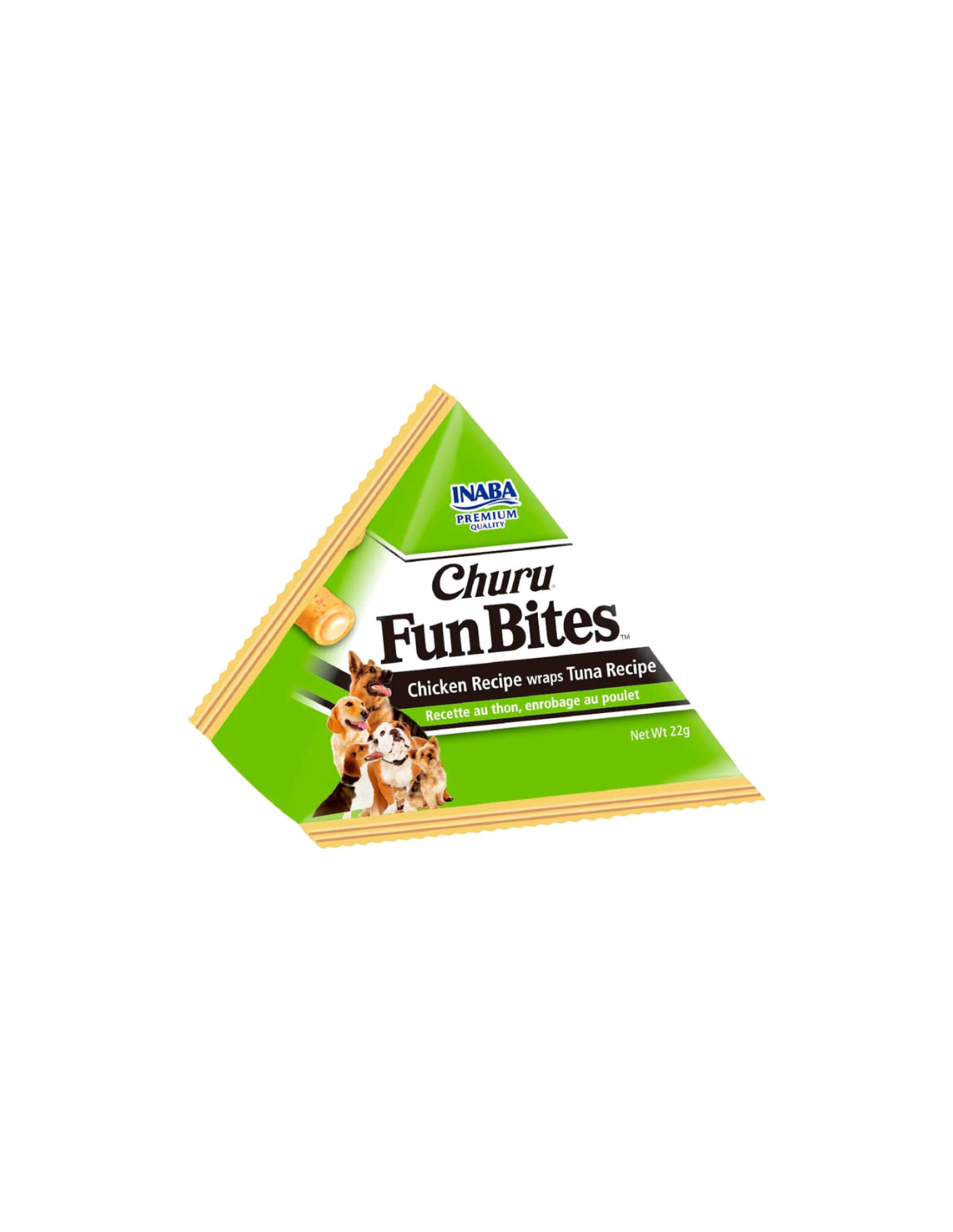 CHURU PERRO FUN BITES SABOR POLLO Y ATÚN