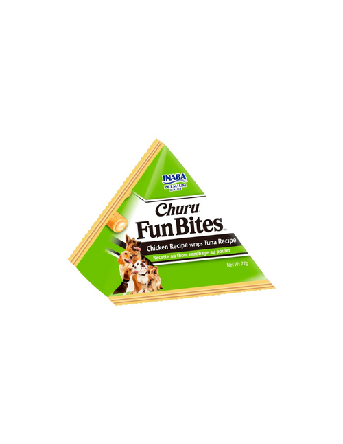 CHURU PERRO FUN BITES SABOR POLLO Y ATÚN