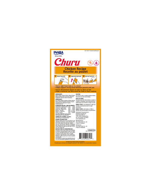 CHURU GATO VARIEDADES POLLO