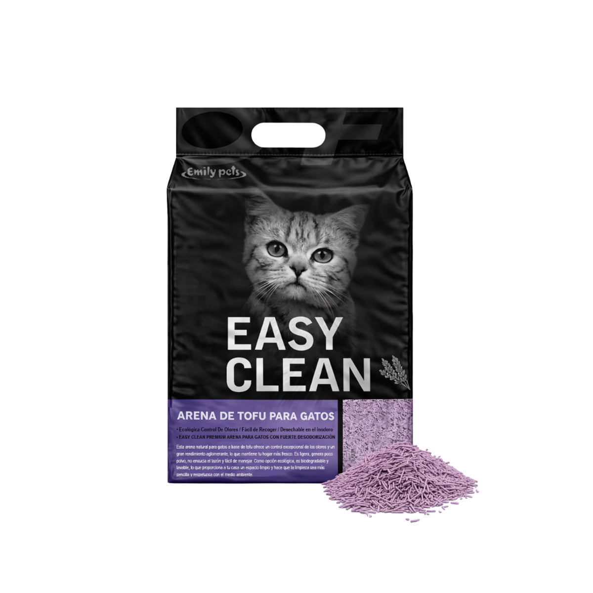 Easy Clean Arena Tofu Lavanda