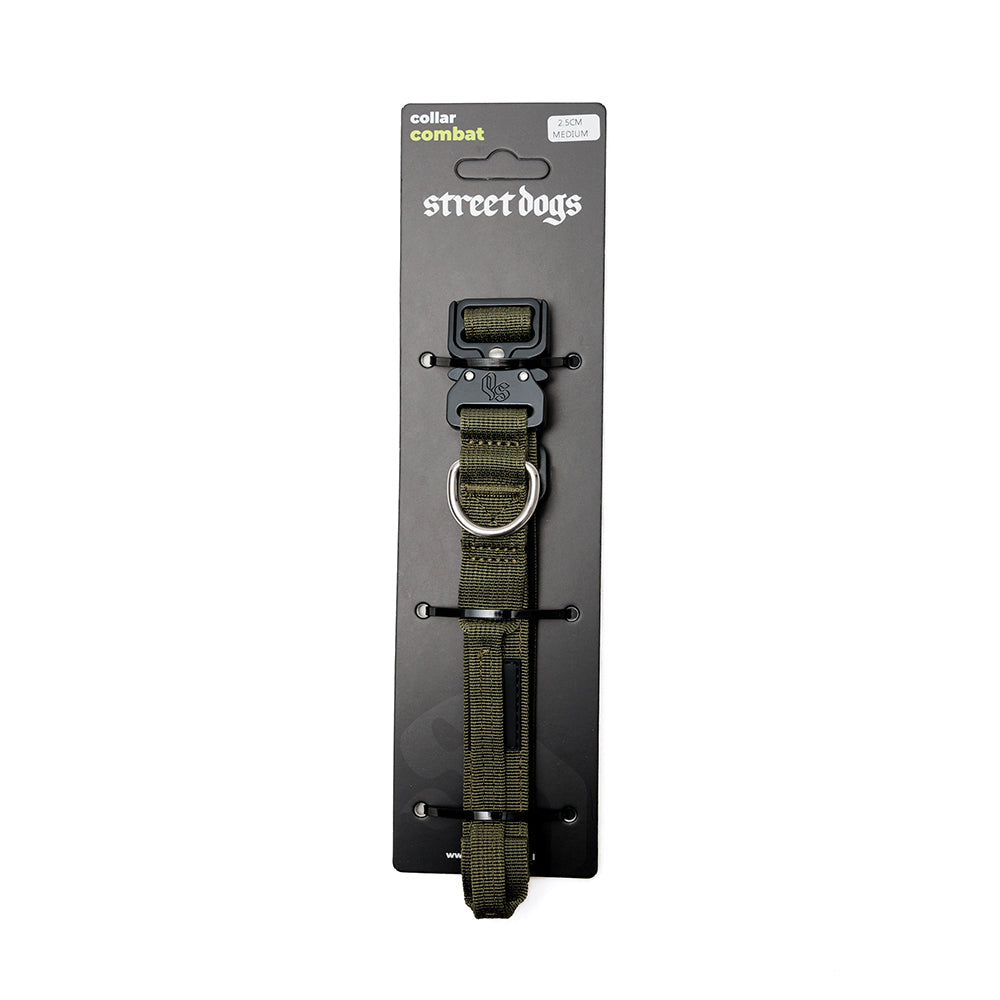 Collar Combat 2.5 cm Khaki