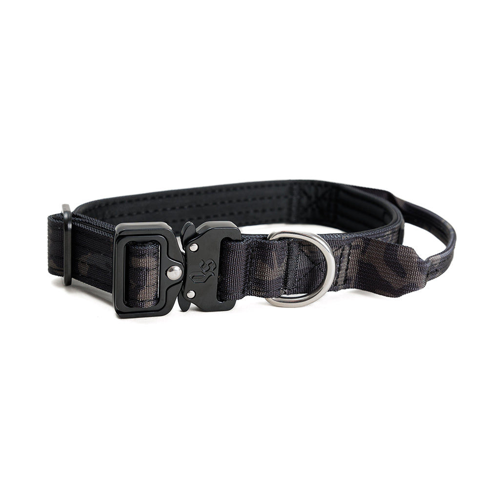 Collar Combat 2.5 cm Black Camo