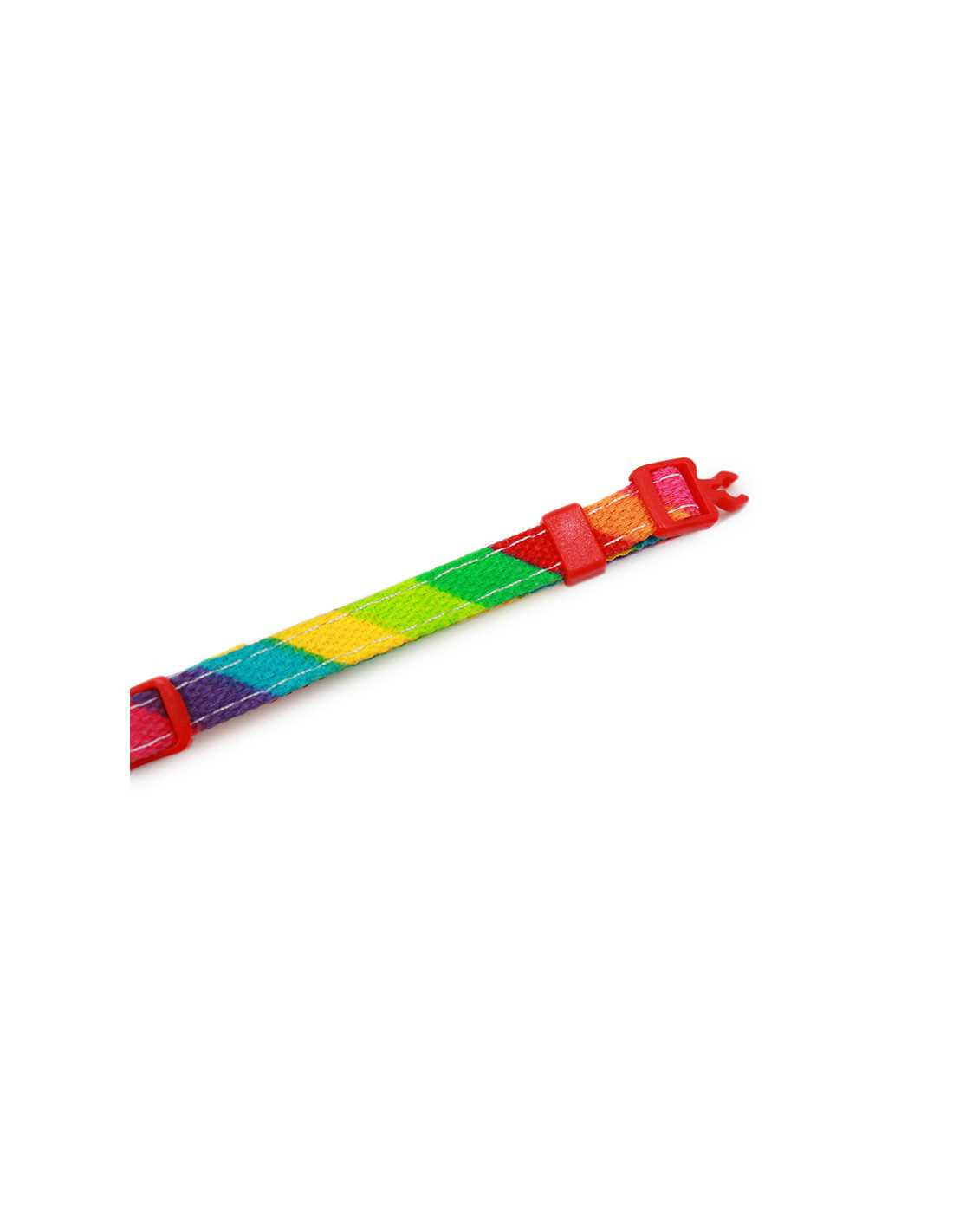 HEY! COLLAR GATOS ARCOIRIS 20-32 CM