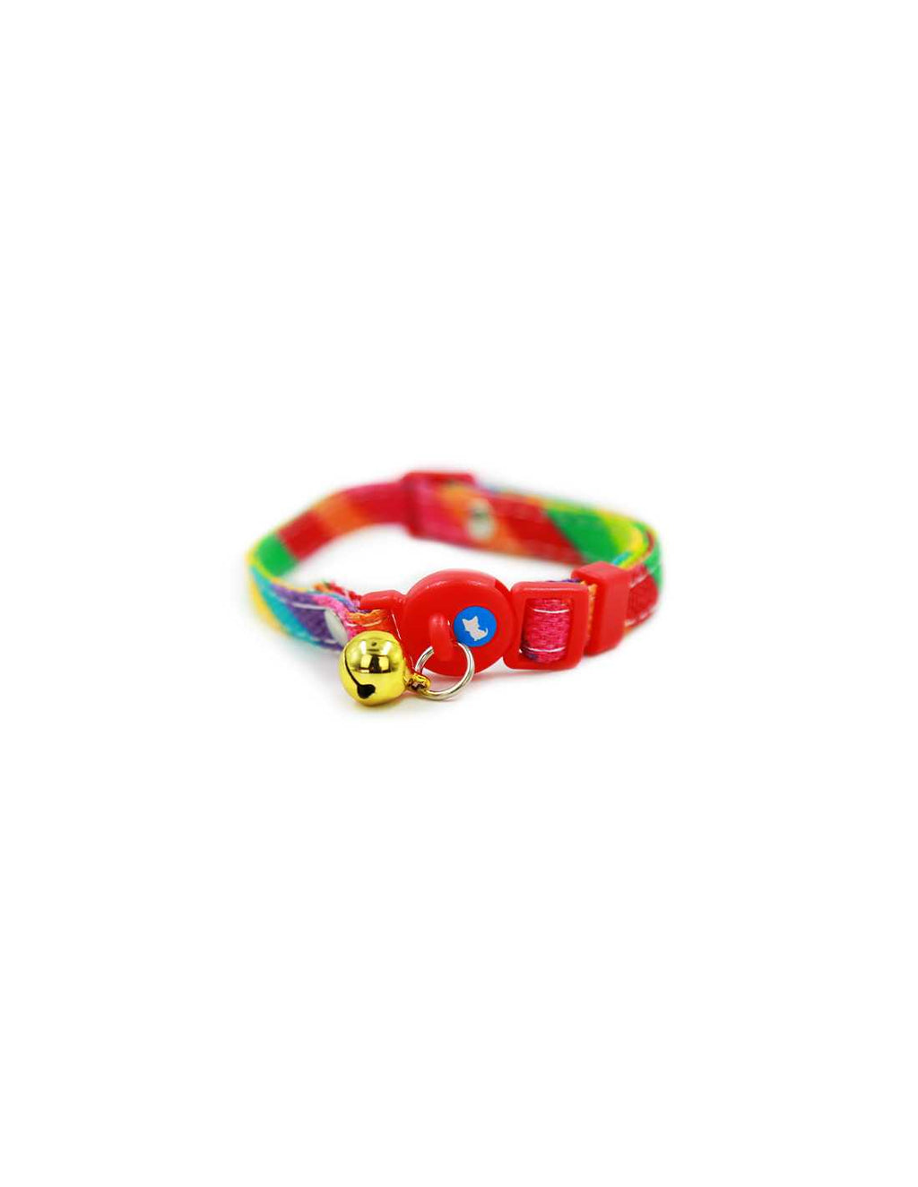 HEY! COLLAR GATOS ARCOIRIS 20-32 CM
