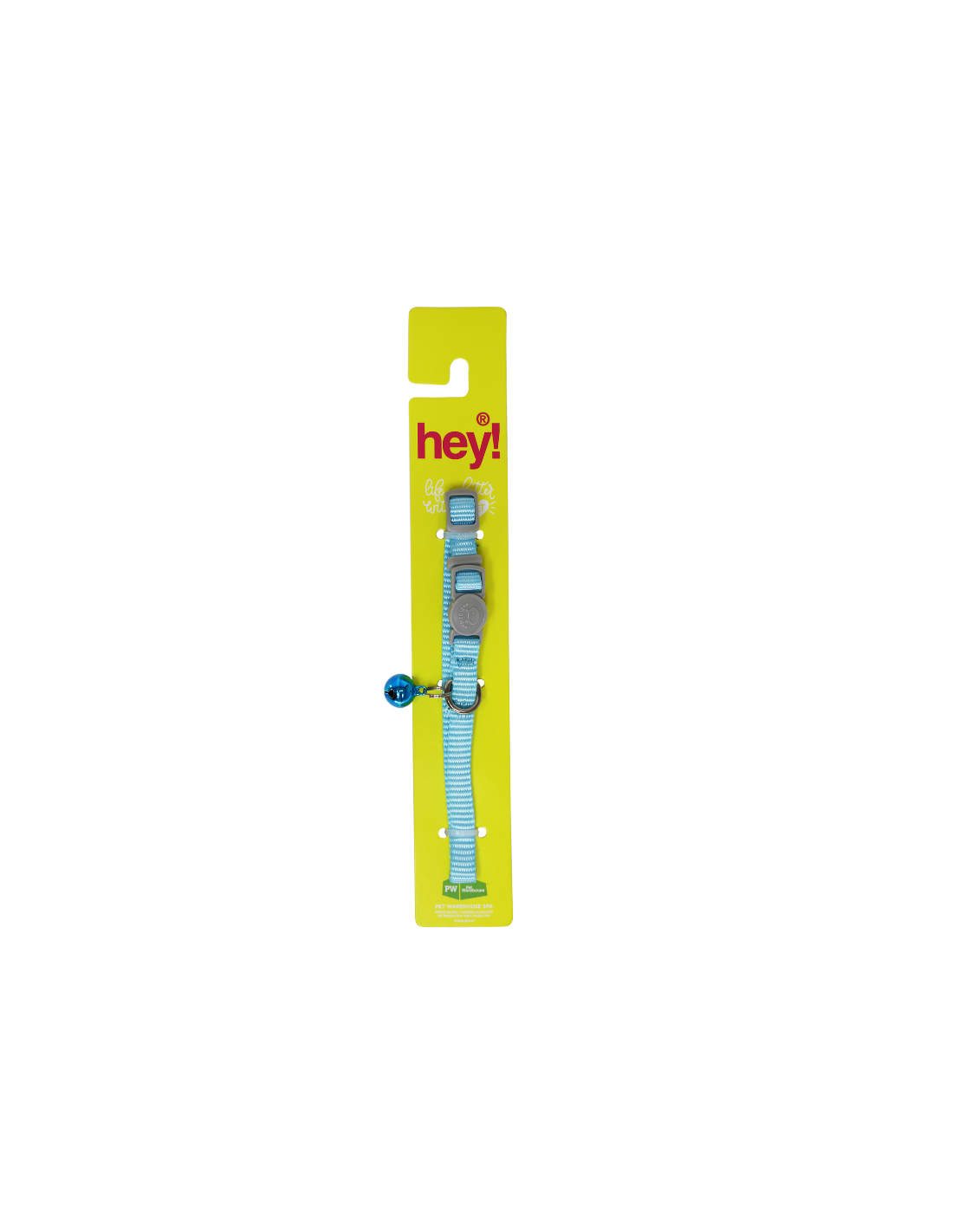 HEY! COLLAR ELEGANTE CELESTE PARA GATO