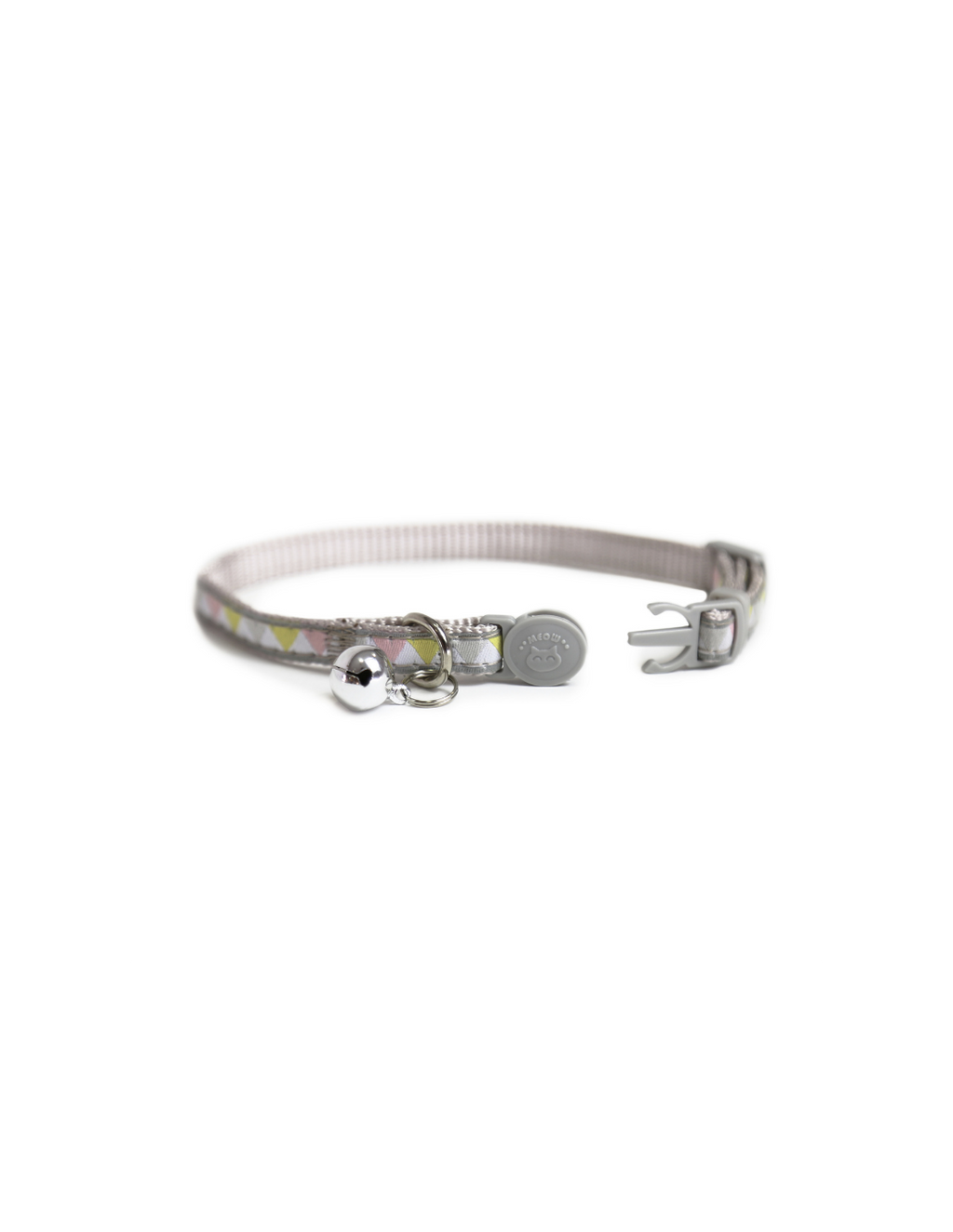 HEY! COLLAR ELEGANTE GRIS PARA GATO