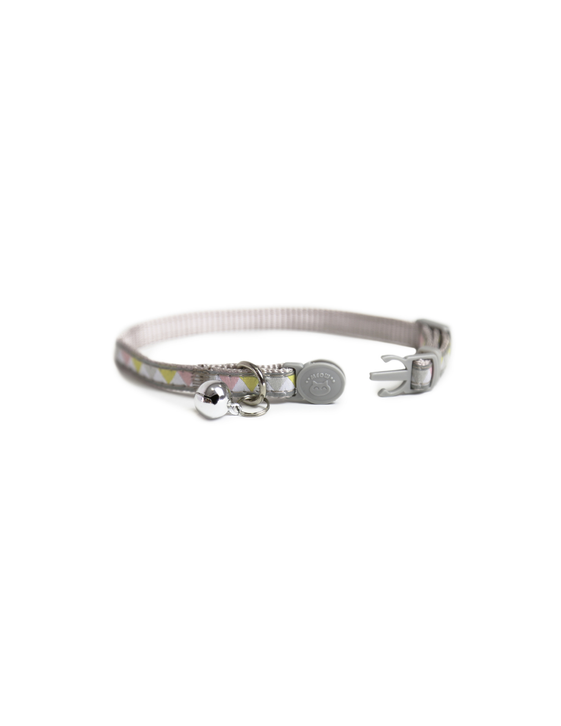 HEY! COLLAR ELEGANTE GRIS PARA GATO