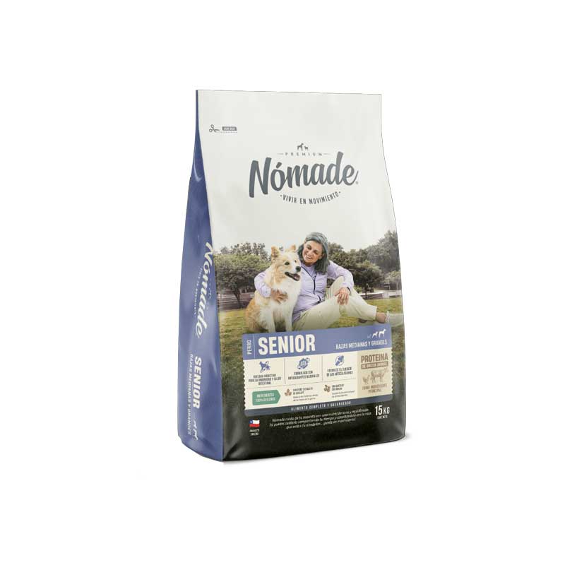 Nomade Senior razas medianas y grandes