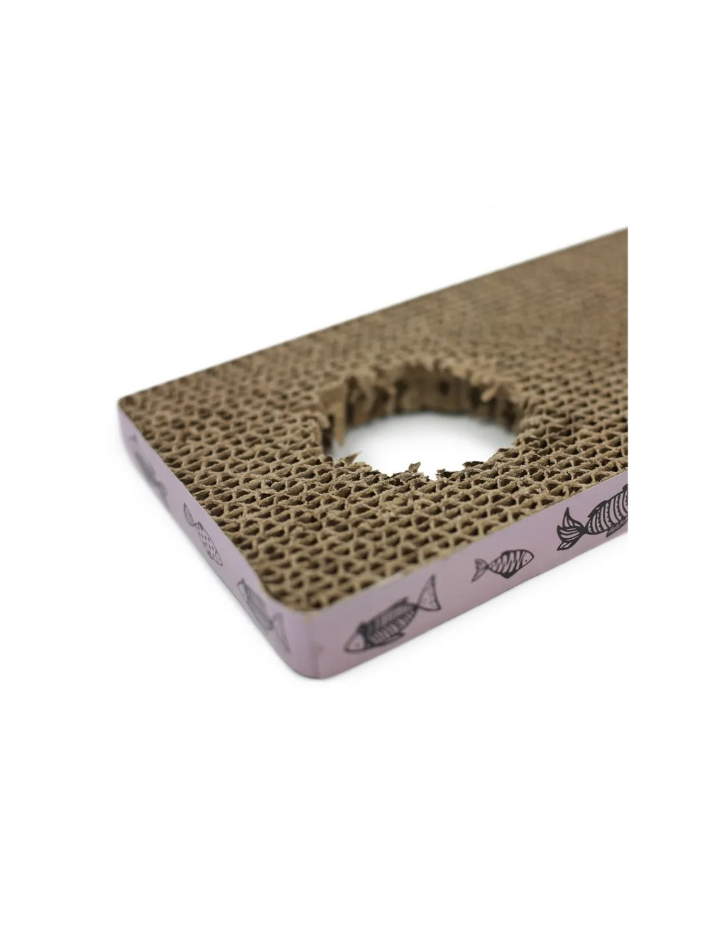 RASCADOR VERTICAL PERFORADO PARA PUERTA DE GATO 45X12X2 CM