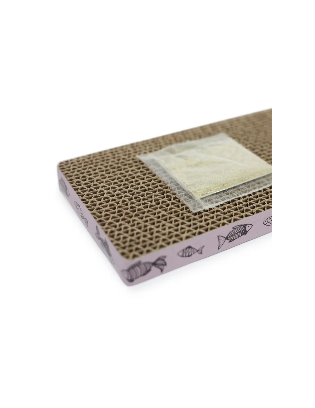 RASCADOR VERTICAL PERFORADO PARA PUERTA DE GATO 45X12X2 CM
