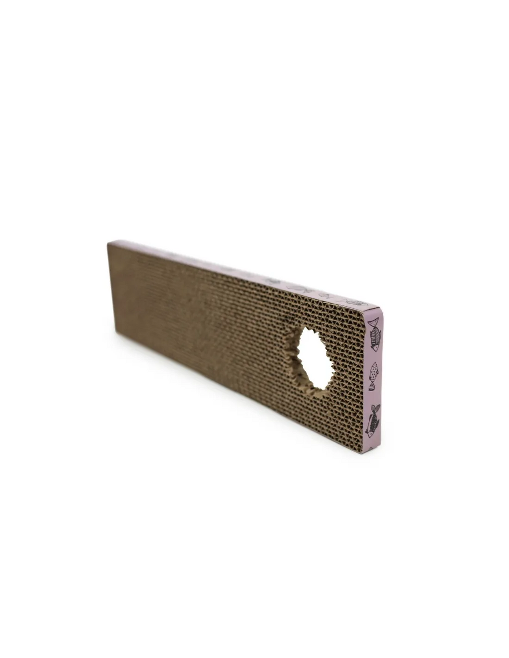 RASCADOR VERTICAL PERFORADO PARA PUERTA DE GATO 45X12X2 CM