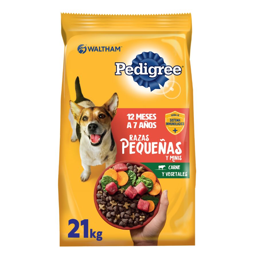Pedigree perros adulto raza pequeña